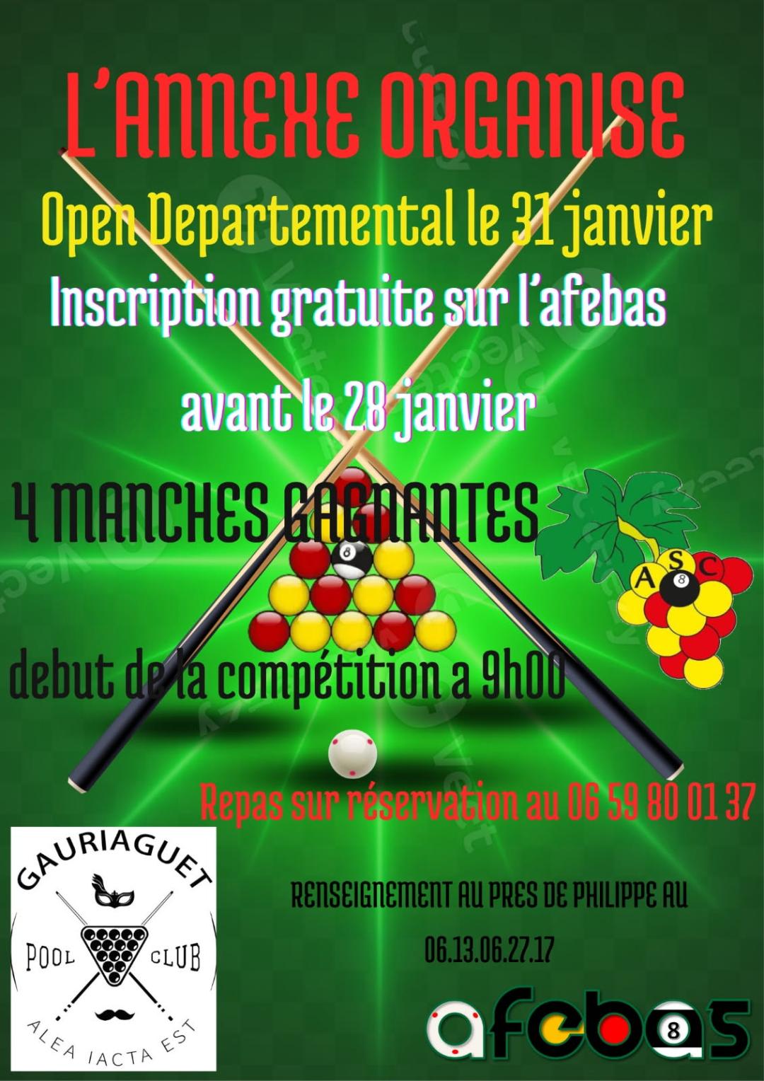 Affiche tournoi