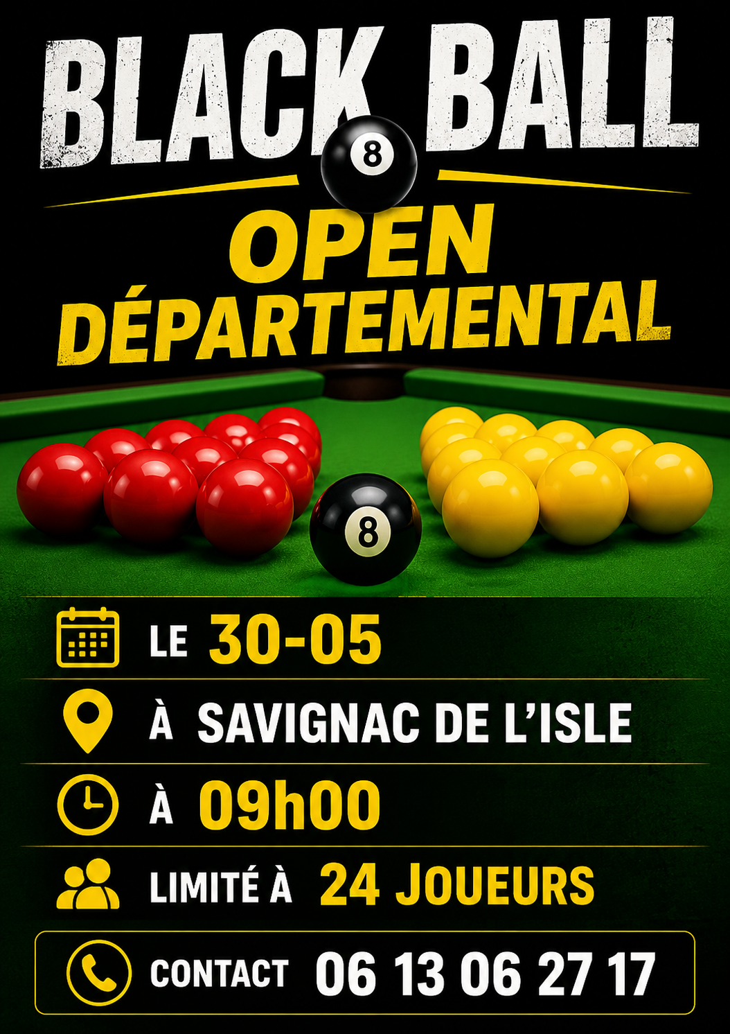 Affiche tournoi
