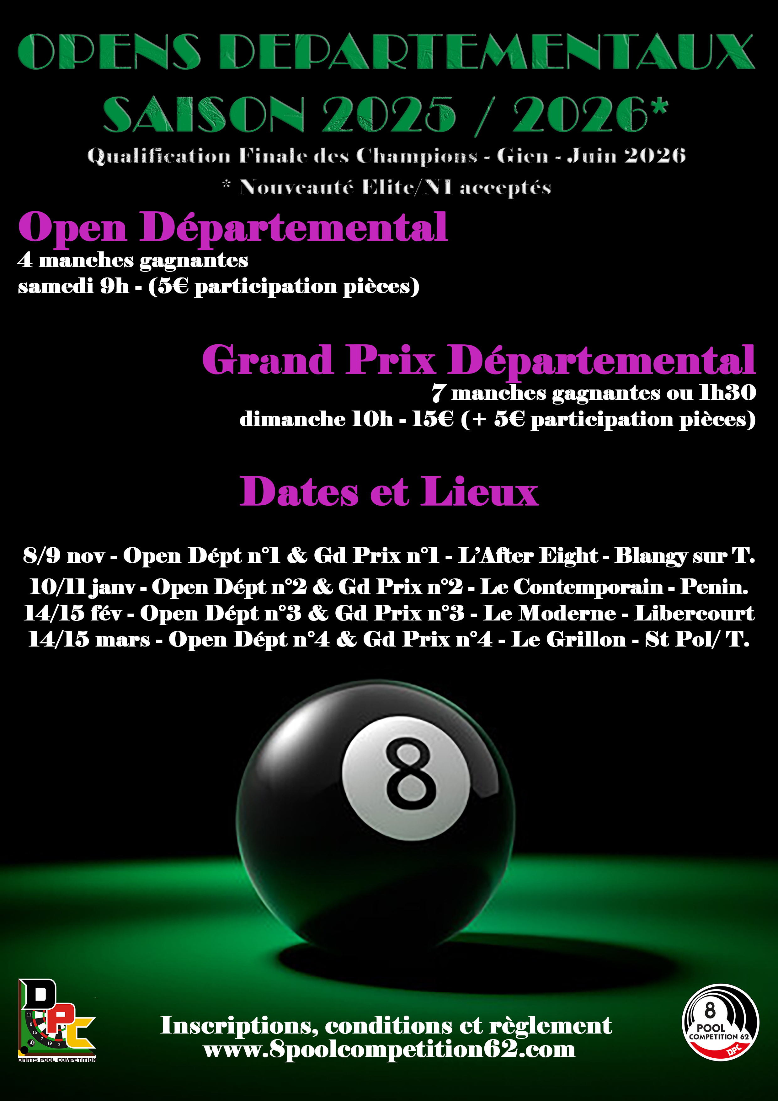 Affiche tournoi